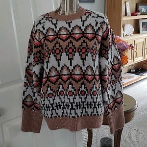 Ann Taylor Fair Isle Sweater